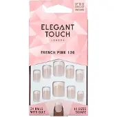 Elegant Touch Tyylikkäät luonnolliset ranskalaiset kynnet 126 lyhyet