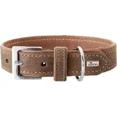 Hunter - Hundhalsband Porto Tobacco/Cognac 40 - Halsmått 29-35cm - Koirat - Kaulapannat