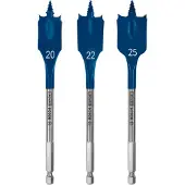 Bosch Lattaporanterä 2608900331; 20/22/25 mm; 3 kpl.
