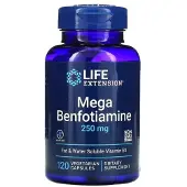 Life Extension Mega Benfotiamiini, 250 mg - 120 kapselia