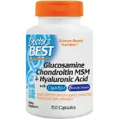 Doctors Best Glukosamiini Kondroitiini MSM + Hyaluronihappo - 150 kapselia