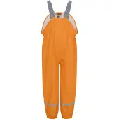 Color Kids Pants Pu - W. Suspender - Orange - 98