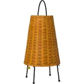 Ferm Living Porti Braided ladattava pöytävalaisin, luonnonvärinen
