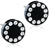 Blomdahl Brilliance Puck Crystal korvakorut 8mm 15-1591-01