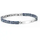 Nomination Strong Steel with Blue PVD rannekoru 028302 004