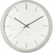 Karlsson Nirvana Globe Warm Grey seinäkello KA5859WG