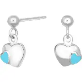 Nordahl Jewellery lasten sydän korvakorut 369 076