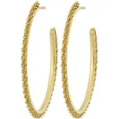 Edblad Tinsel Thin korvarenkaat S Gold 125243