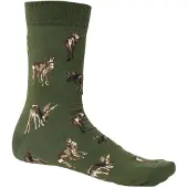 Chevalier Pomeroy Socks Rifle Green Deer 37/39