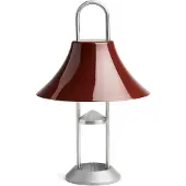 HAY Mousqueton ladattava pöytävalaisin, iron red