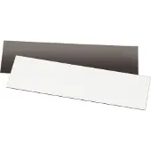 Format Magneettietiketti 100x20x0,6 mm, valkoinen, 100 kpl