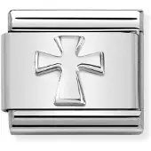 Nomination Classic Silvershine Cross 330106/02