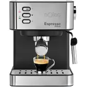 Solac CE4481 Esprit-kahvinkeitin - 20 Bar - 850W - Kapseleita tai Jauhettua Kahvia - 2 Kuppia - Säiliö 1,6L