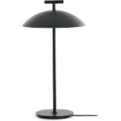 Kartell Pöytävalaisin , Mini Geen-A, Musta, Olohuone, Metalli, Design