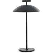 Kartell Design-pöytävalaisin Mini Geen-A, himmennettävä, Musta, Olohuone/ruokailutila, Metalli, Design