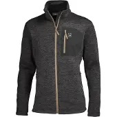 Deerhunter Sarek Knitted Jacket Dark Grey melange XL