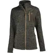Deerhunter Lady Sarek Knitted Jacket Olive Night melange 48