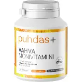 Raw Organic Puhdas+ Monivitamiini 60kaps.