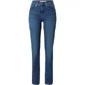 Levi's 724 High Rise Straight Blue Wa - Blue - 25 x 32