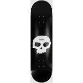 Zero Single Skull 8.0" Skeittilaudan dekki black white Koko Uni