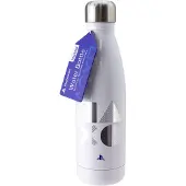 Paladone PS5, Päivittäinen käyttö, 500 ml, Ruuvinkanta, Ruostumaton teräs, Hopea, Valkoinen, Kuvio (124306)