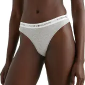 Tommy Hilfiger Underwear Stringit laivastonsininen / meleerattu harmaa / tummanpunainen / valkoinen