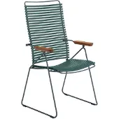 Houe Click positionsstol pine green/grey bambu