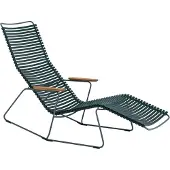 Houe Click aurinkotuoli bambu Pine green/Grey