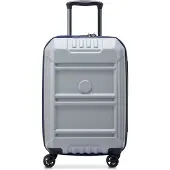 DELSEY PARIS Rempart 4-pyöräinen vetolaukku 55 cm Laajennettava Hopeanvärinen