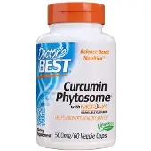 Doctors Best Curcumin Phytosome ja Meriva 500 mg - 60 Veg Kapselit
