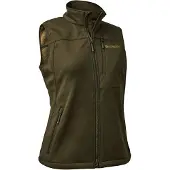 Deerhunter Lady Excape Softshell Waistcoat Art Green 42