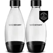 SodaStream DWS Fuse -juomapullo, musta, 2 kpl
