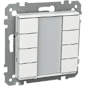 Schneider ELECTRIC EXXACT KNX-PAINIKE 8-OSAINEN VALKOINEN (WDE002935)
