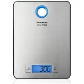 Taurus Easy Inox digitaalinen keittiövaaka, 5 kg, 1 g, ruostumaton teräs