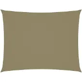 vidaXL Aurinkopurje Oxford-kangas suorakaide 2,5x4 m beige