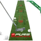 Pure Golf Perfect Stroke Puttausmatto 30 x 275cm