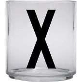 Design Letters Juomalasi, X