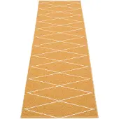 Pappelina Max matto 70x240 cm ochre / vanilla