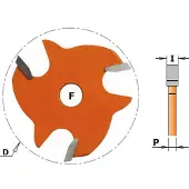 Cmt Levyjyrsin 822.364.11; 6,4/47,6 mm