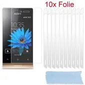 Cadorabo Sony Xperia miro 10x karkaistu suojalasi