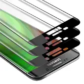 Cadorabo Samsung Galaxy S6 Edge 3x karkaistu lasi suojakalvo