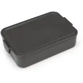 Brabantia Make & Take bento -lounasrasia suuri 2 l Tummanharmaa
