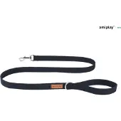 Amiplay Talutushihna Cotton, S, musta