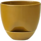 Audo Copenhagen Hydrous ruukku Ø 12 cm Ochre