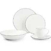 Salt&Pepper Päivällisastiasto Puro White, 20 osaa