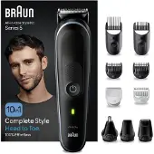 Braun Series 5 MGK5445 10-in-1 Styling Set Black 447191 (447191)