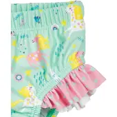 Playshoes UV-suoja 'Einhorn' keltainen / minttu / roosa / valkoinen