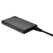 Port Designs PD-900035 2,5" HDD/SSD-ulkoisen aseman kotelo, 1-paikkainen, USB-C, USB 3.2 Gen 1, hot swap, musta
