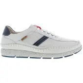 Pikolinos for woman. M4U-6046C1 Leather Sneakers Fuencarral white (42), Flat, Laces, Casual