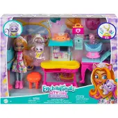 Enchantimals City Tails Carlin Kissan Klinikka Nukke